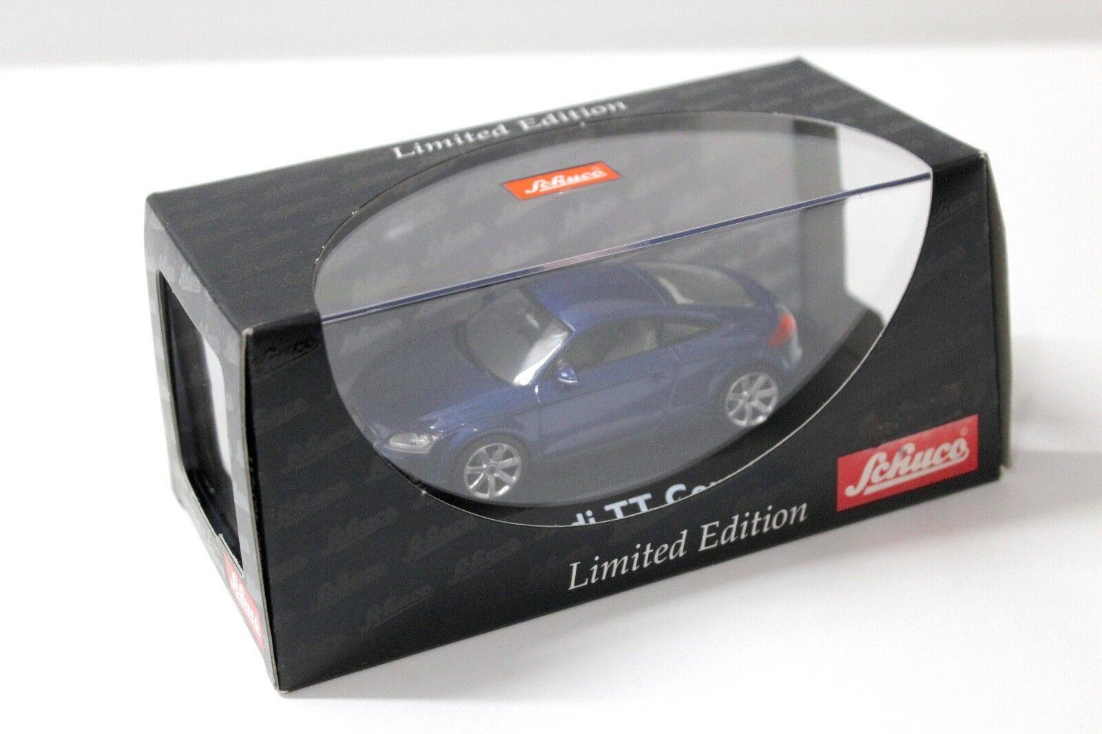 1:43 Schuco Audi TT Coupe Mauritius blue