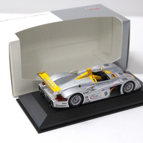 1:43 Minichamps Audi R8 Le Mans #9 DEALER VERSION