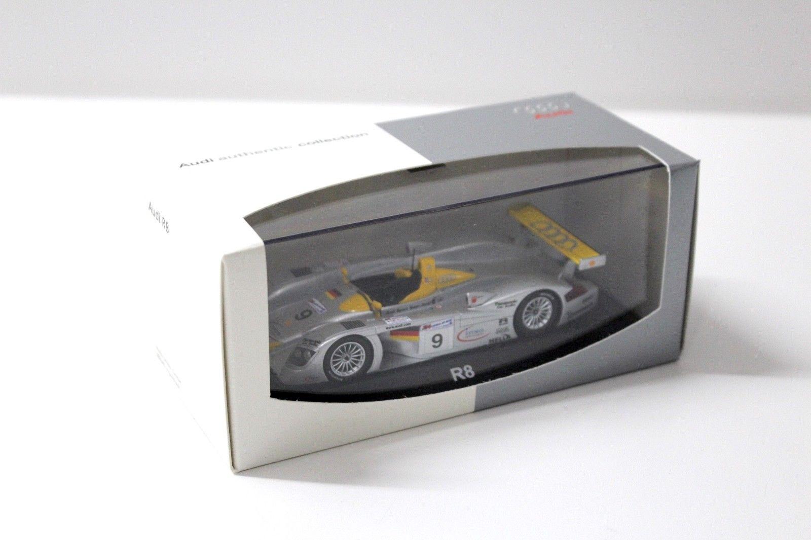 1:43 Minichamps Audi R8 Le Mans #9 DEALER VERSION