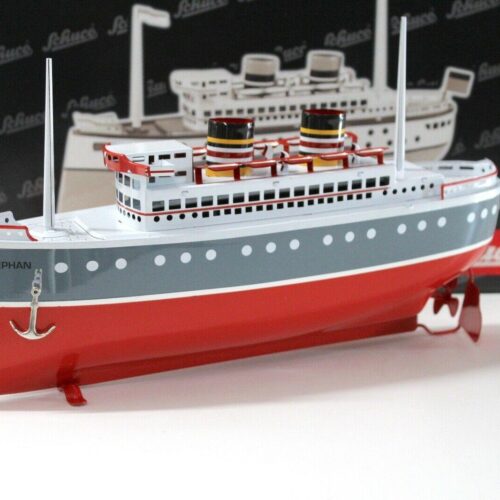 Schuco Blechdampfer Postdampfer von STEPHAN DB Post