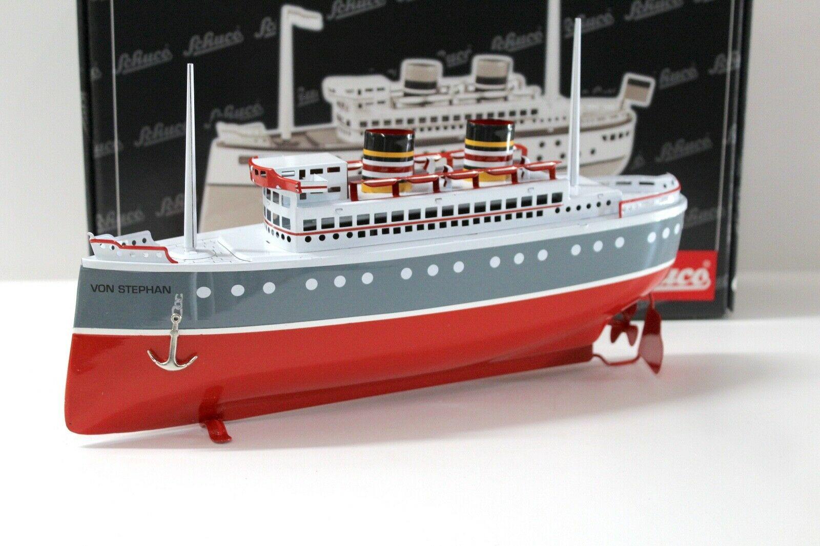 ID 49343 orig 1.jpg Schuco Blechdampfer Postdampfer von STEPHAN DB Post