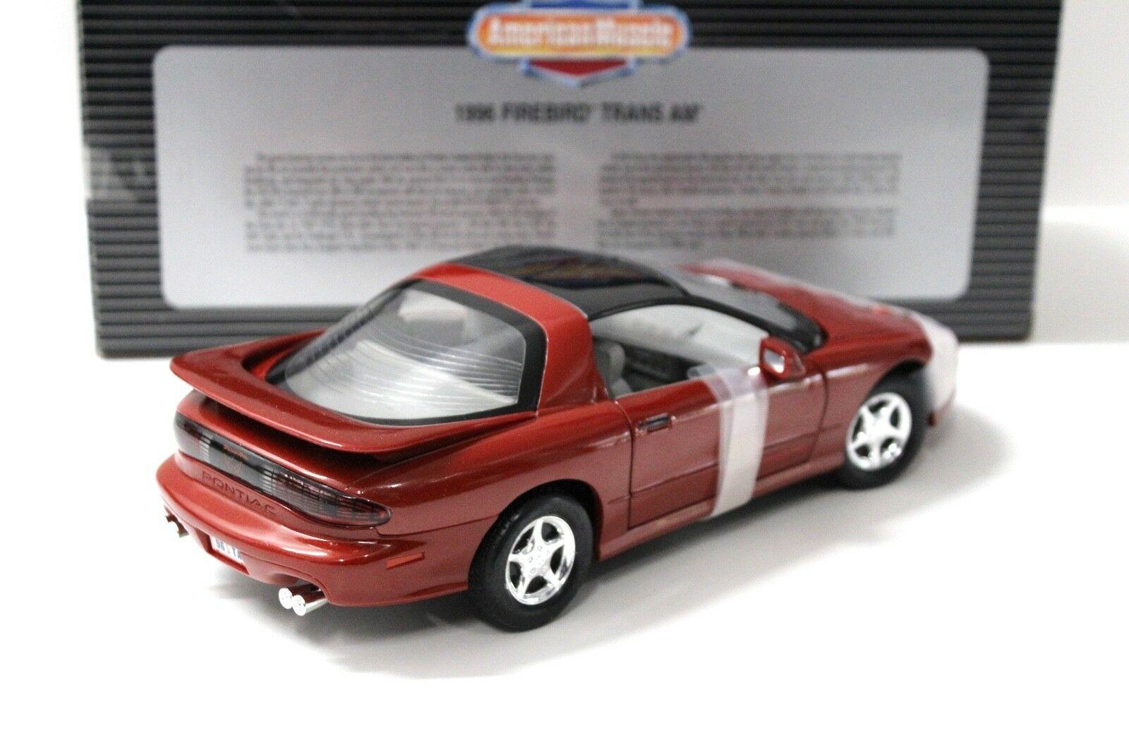 1:18 ERTL Pontiac Firebird Trans AM 1996 dark red