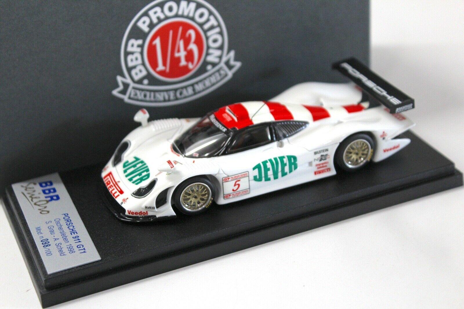 ID 49365 orig.jpg 1:43 BBR Porsche 911 996 GT1 Oschersleben 1998 JEVER #5 white
