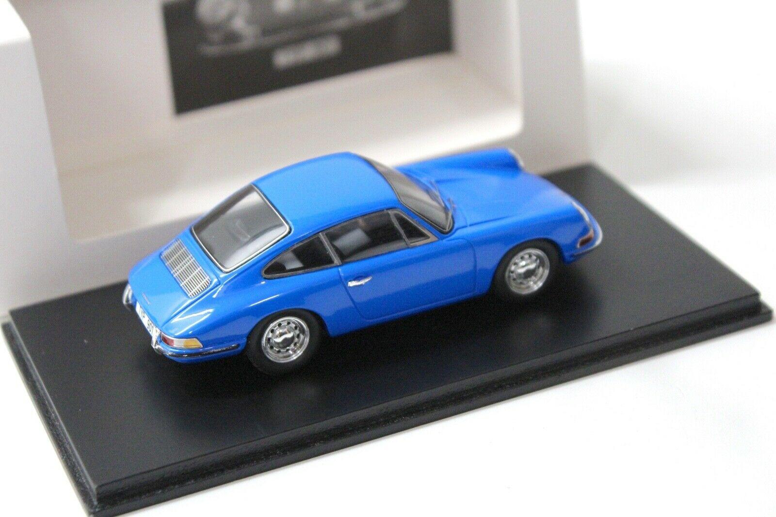 1:43 Spark Porsche 901 Genf 1964 blue DEALER VERSION
