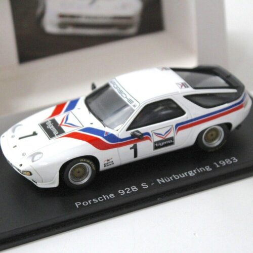 1:43 Spark Porsche 928 S Nürburgring 1983 #1 DEALER VERSION