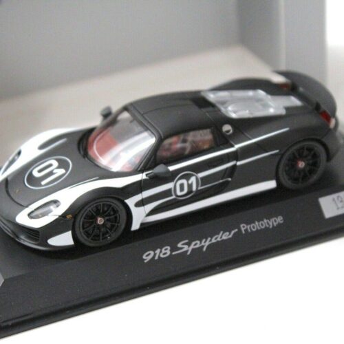 1:43 Spark Porsche 918 Spyder Prototype #1 black DEALER VERSION