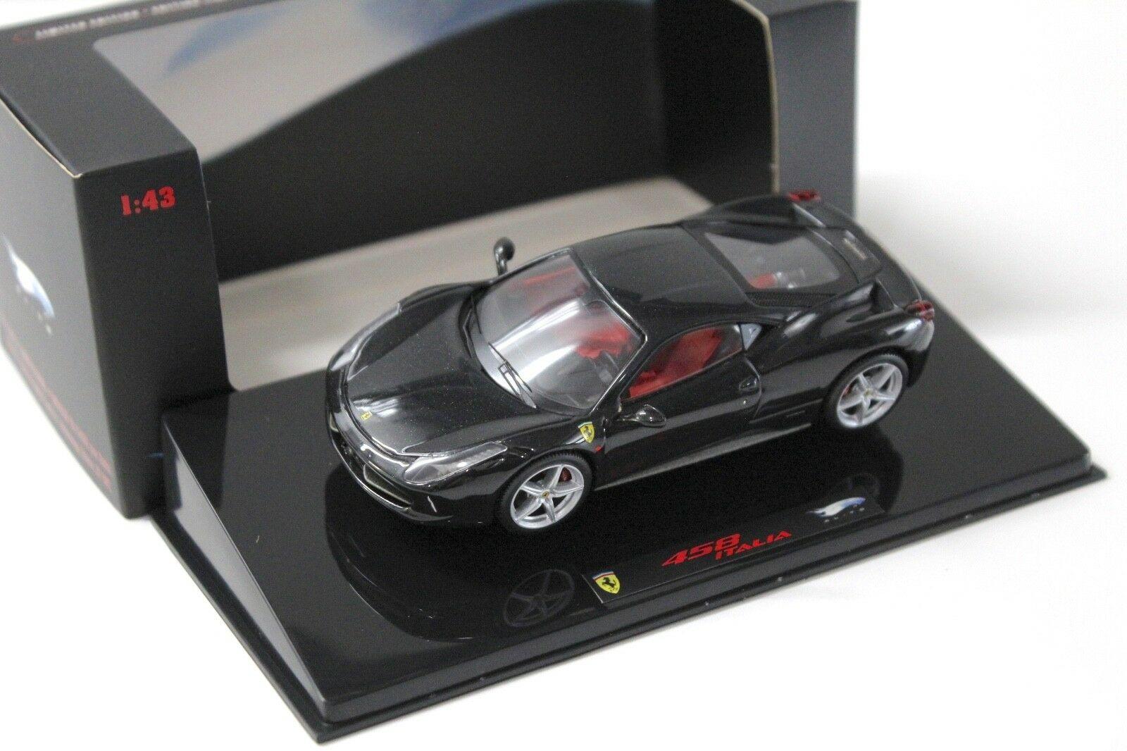 ID 49411 orig.jpg 1:43 Hot Wheels Elite Ferrari 458 Italia Coupe black