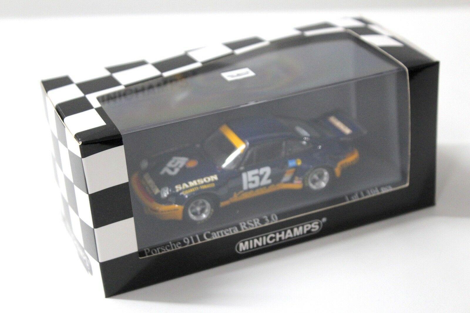 1:43 Minichamps PORSCHE 911 Carrera RSR 3.0 Samson 1000km Imola 1974 #152