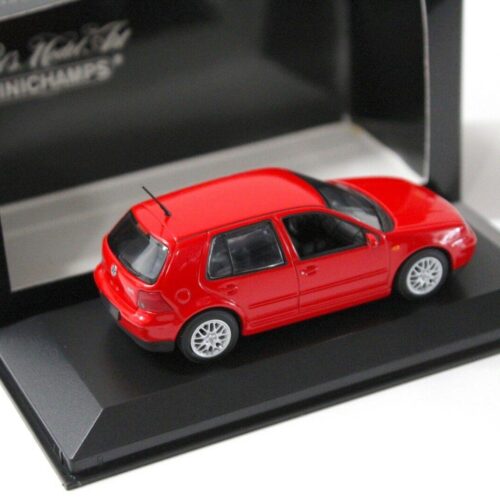 1:43 Minichamps VW Golf 4 IV GTI 5-Türer red DEALER VERSION