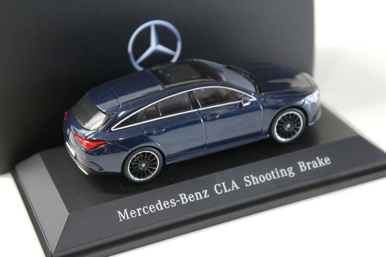 1:43 Spark Mercedes CLA Shooting Brake blue 2019 DEALER VERSION
