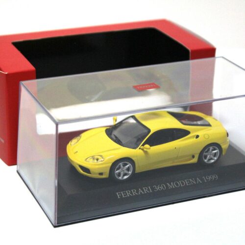 1:43 IXO Ferrari 360 Modena 1999 yellow DEALER VERSION