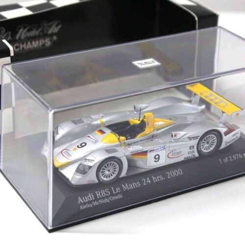 1:43 Minichamps Audi R8S Le Mans 24 hrs. 2000 #9