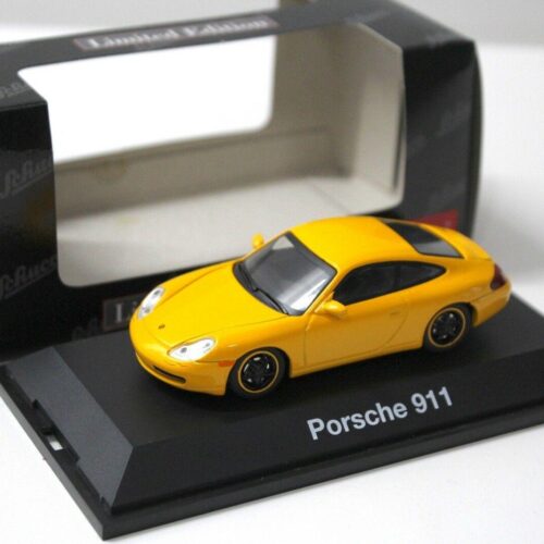 1:43 Schuco Porsche 911 (996) Carrera yellow