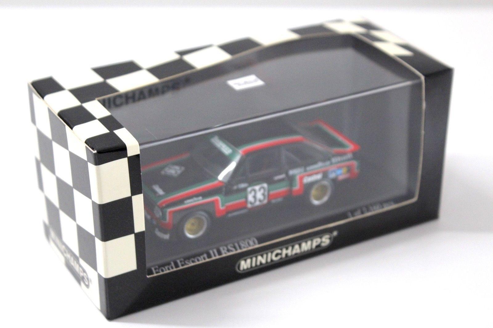 1:43 Minichamps Ford Escort II RS1800 #33 ADAC DRM 1976
