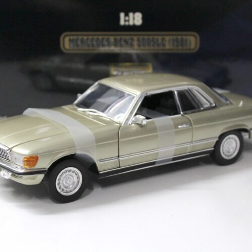 1:18 Ricko Mercedes 500SLC Coupe 1981 gold metallic