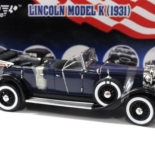 1:18 Ricko Lincoln Model K 1931 dark blue