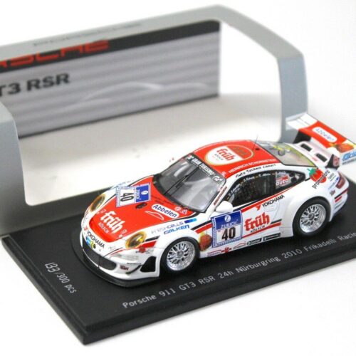 1:43 Spark Porsche 911 997 GT3 RSR 24h Frikadelli 2010 #40 SIGNIERT DEALER VERSION