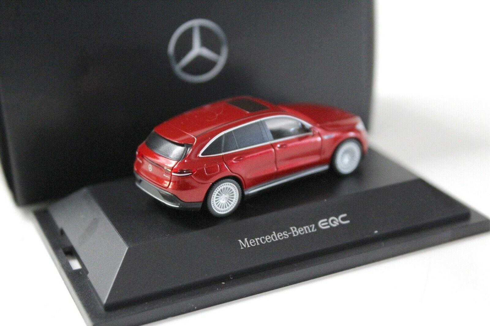 1:87 Herpa Mercedes EQC red N293 DEALER VERSION