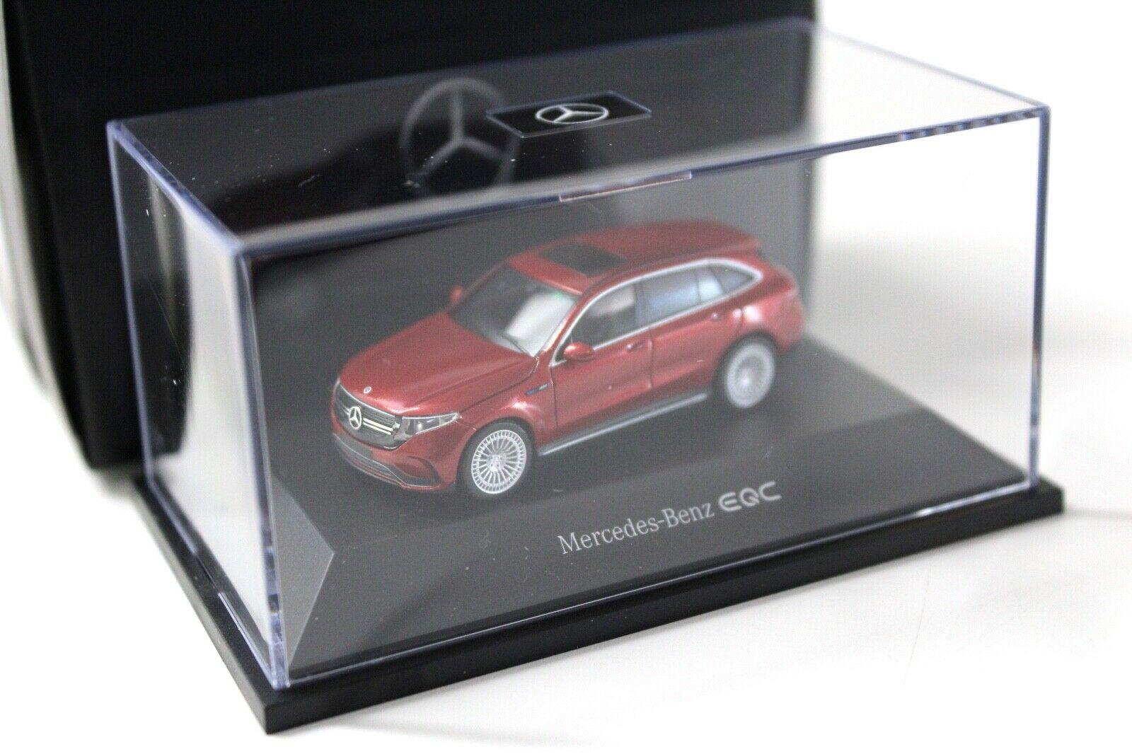 1:87 Herpa Mercedes EQC red N293 DEALER VERSION