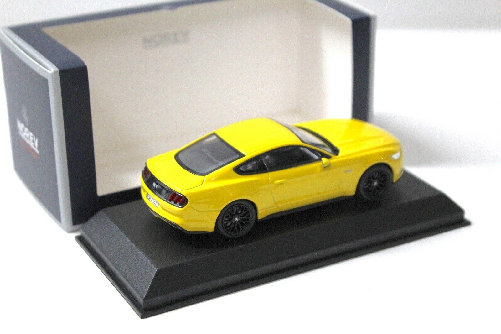 1:43 Norev Ford Mustang GT Fastback 2015 yellow