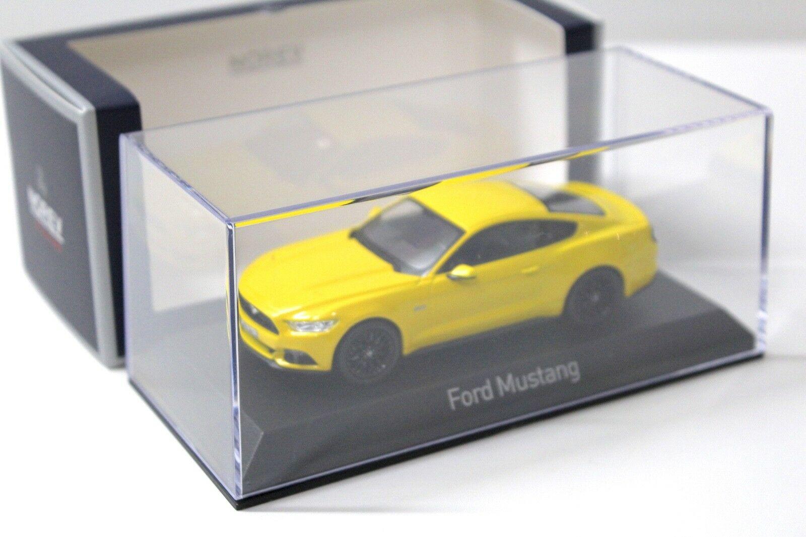 1:43 Norev Ford Mustang GT Fastback 2015 yellow