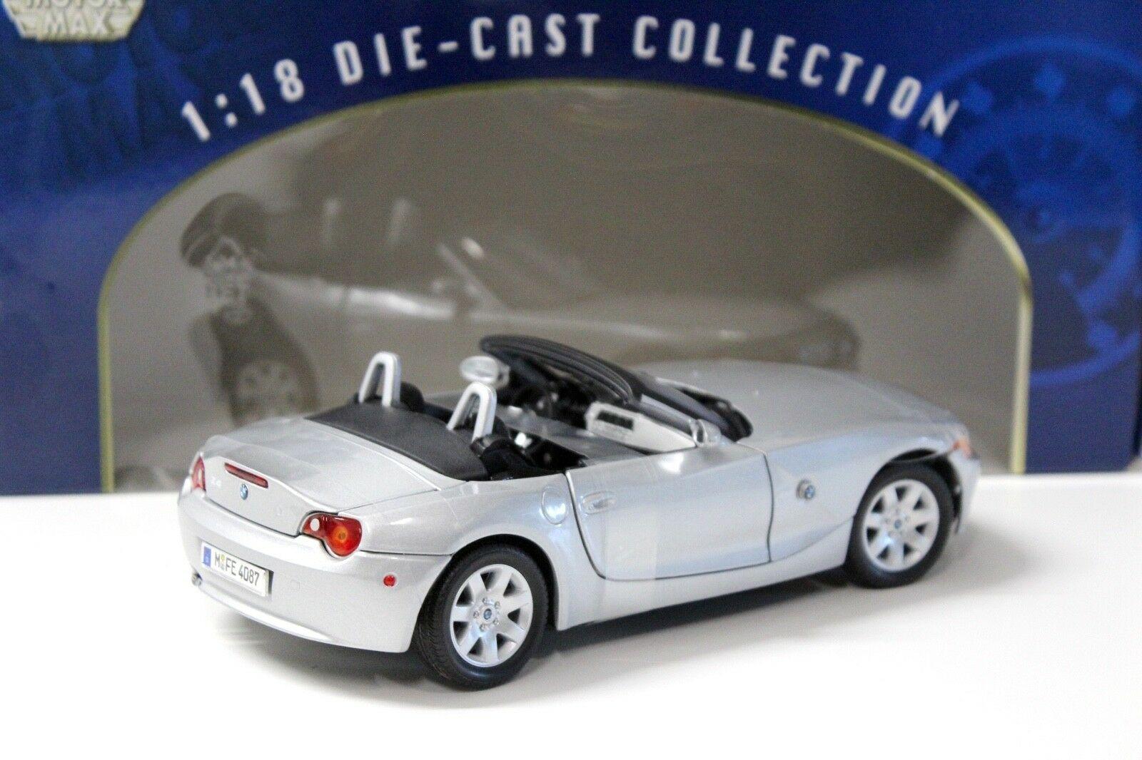 1:18 MotorMax BMW Z4 E85 Roadster silver