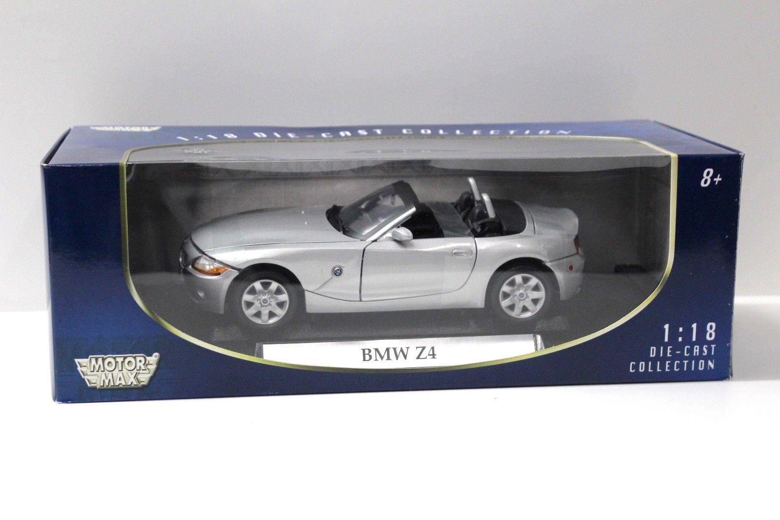 1:18 MotorMax BMW Z4 E85 Roadster silver