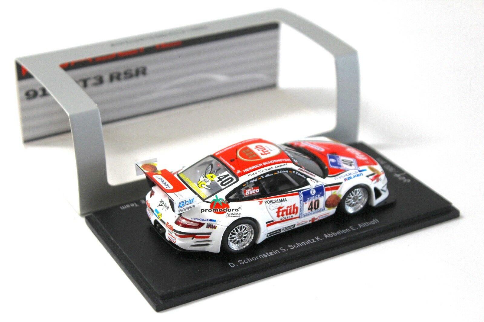 1:43 Spark Porsche 911 997 GT3 RSR 24h Frikadelli 2010 #40 DEALER VERSION