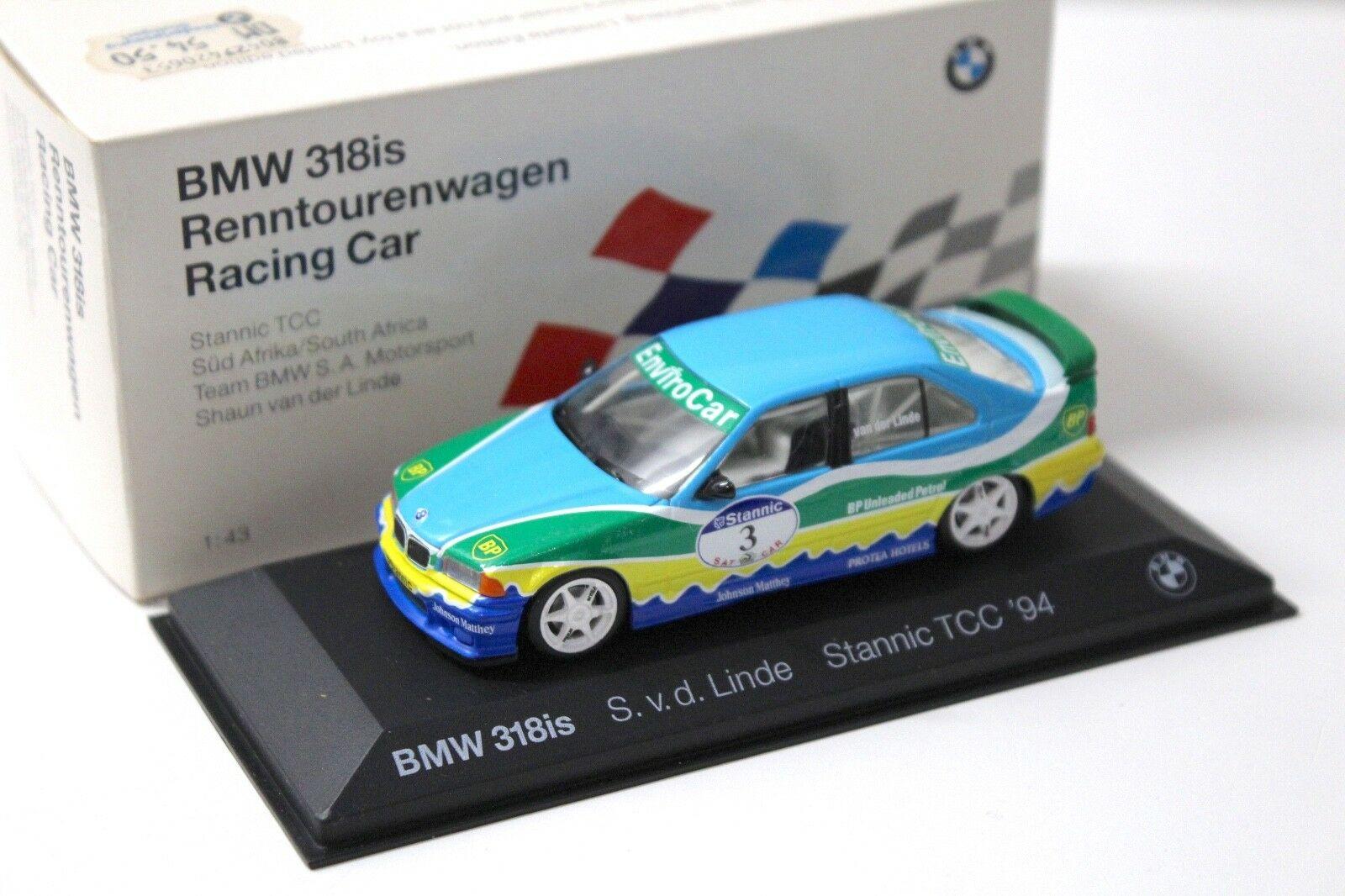 1:43 Minichamps BMW 318is Stannic TCC Â´94 #3 DEALER VERSION