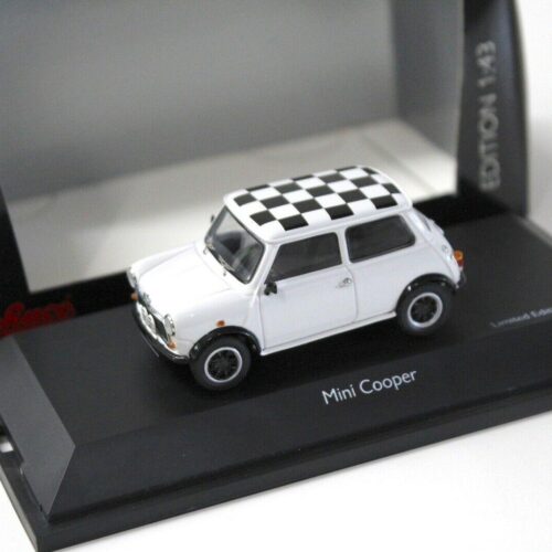 1:43 Schuco Mini Cooper white / black