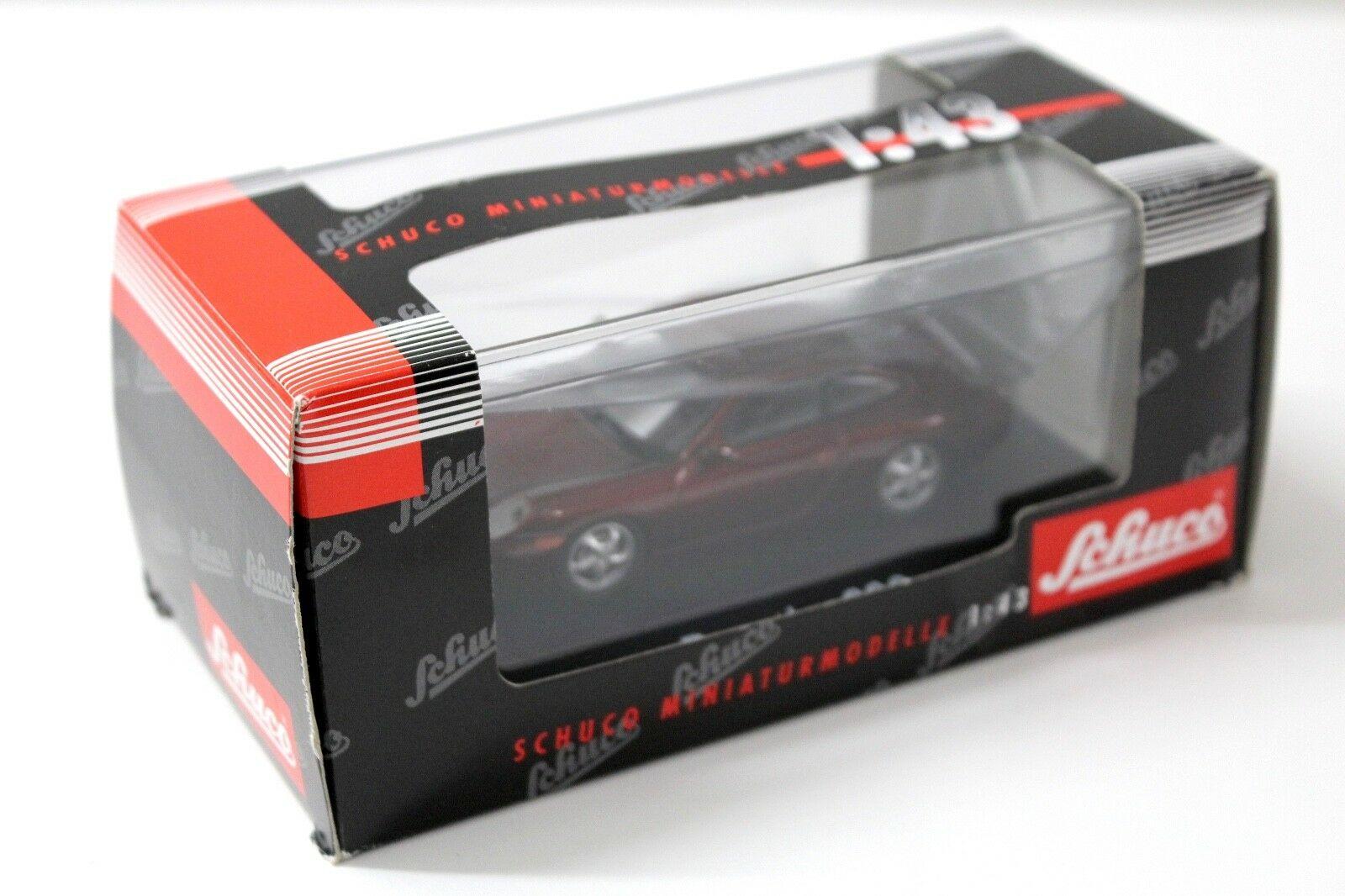 1:43 Schuco Porsche 911 (996) Coupe dark red