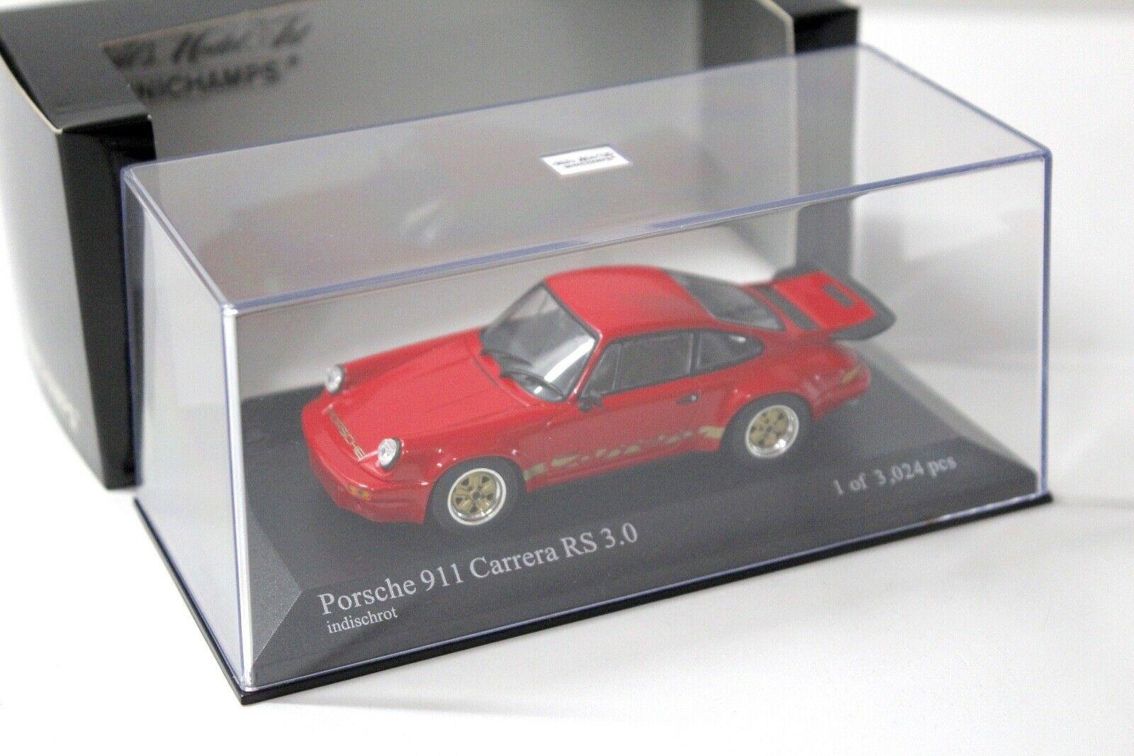1:43 Minichamps Porsche 911 Carrera RS 3.0 indisch red