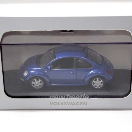 1:43 Minichamps Volkswagen VW New Beetle blue DEALER VERSION