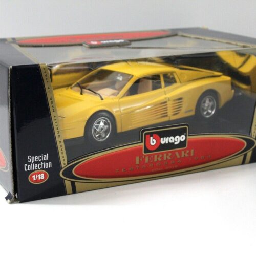 1:18 Bburago Ferrari Testarossa 1984 yellow