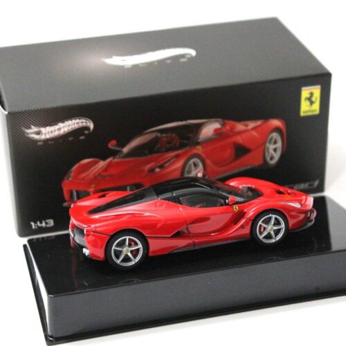 1:43 Hot Wheels Elite Ferrari LaFerrari red