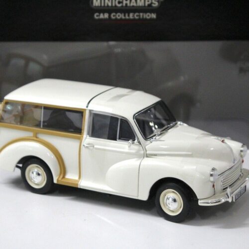 1:18 Minichamps Morris Minor Traveller white