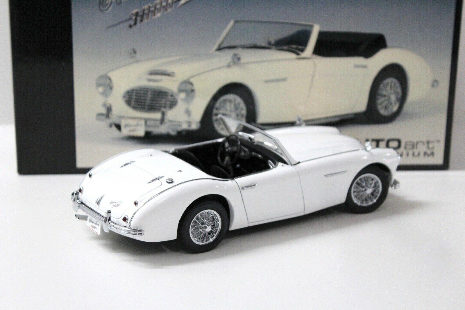 1:18 AUTOart Austin Healey 3000 MKII Roadster white