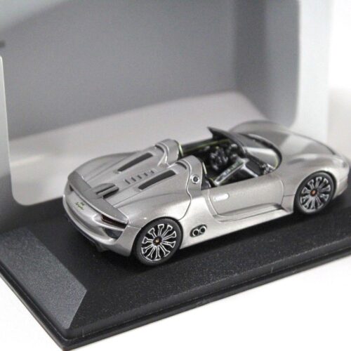 1:43 Minichamps Porsche 918 Spyder liquid-met. DEALER VERSION