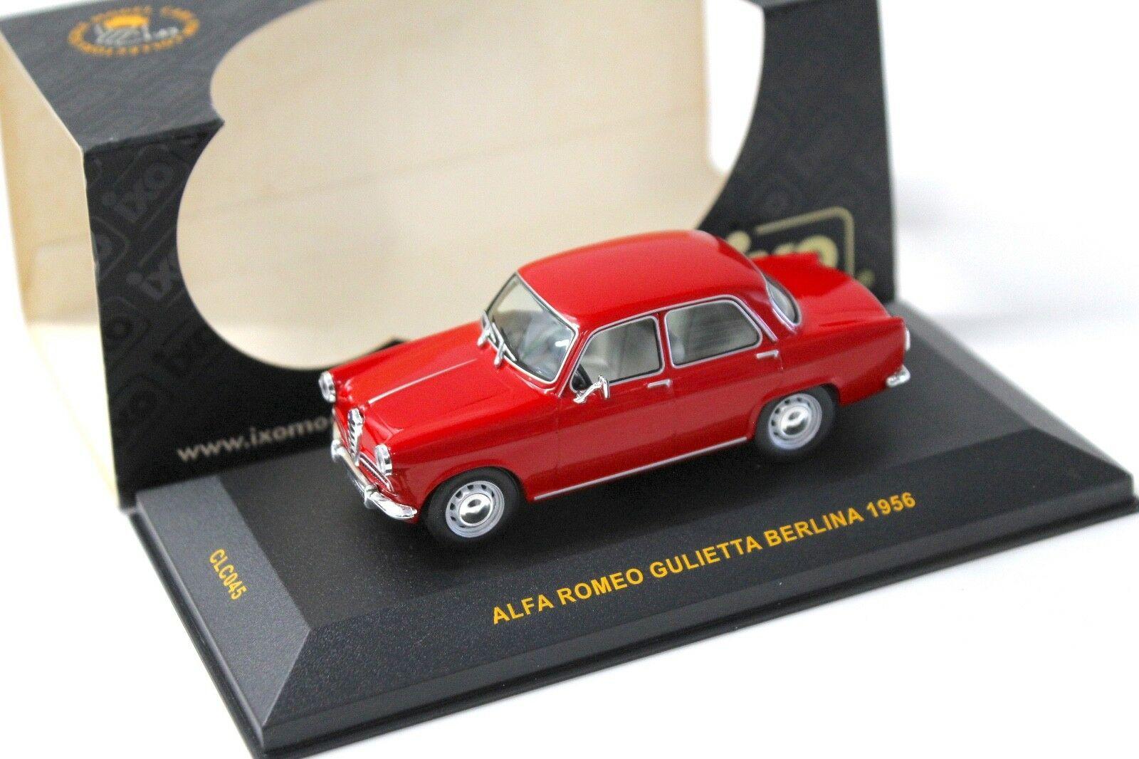 ID 49703 orig.jpg 1:43 IXO Alfa Romeo Gulietta Berlina 1956 red