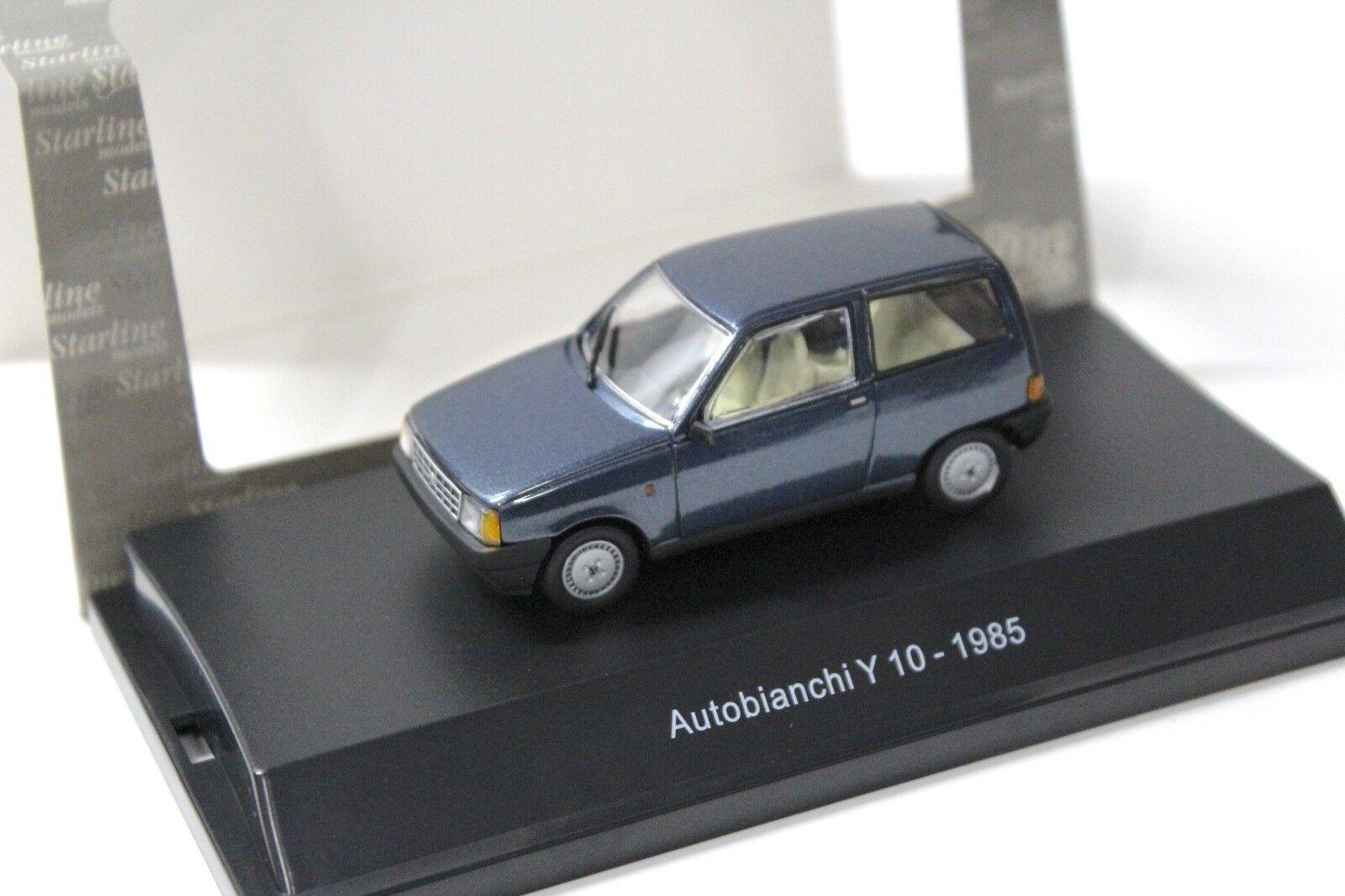 1:43 Starline Autobianchi Y10 blue 1985