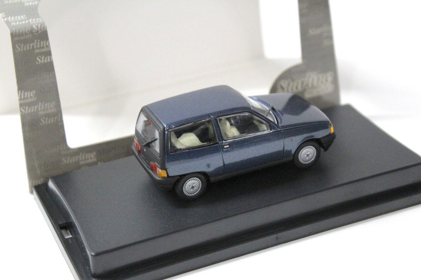 1:43 Starline Autobianchi Y10 blue 1985