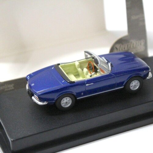 1:43 Starline Fiat 124 Spider blue - Image 2