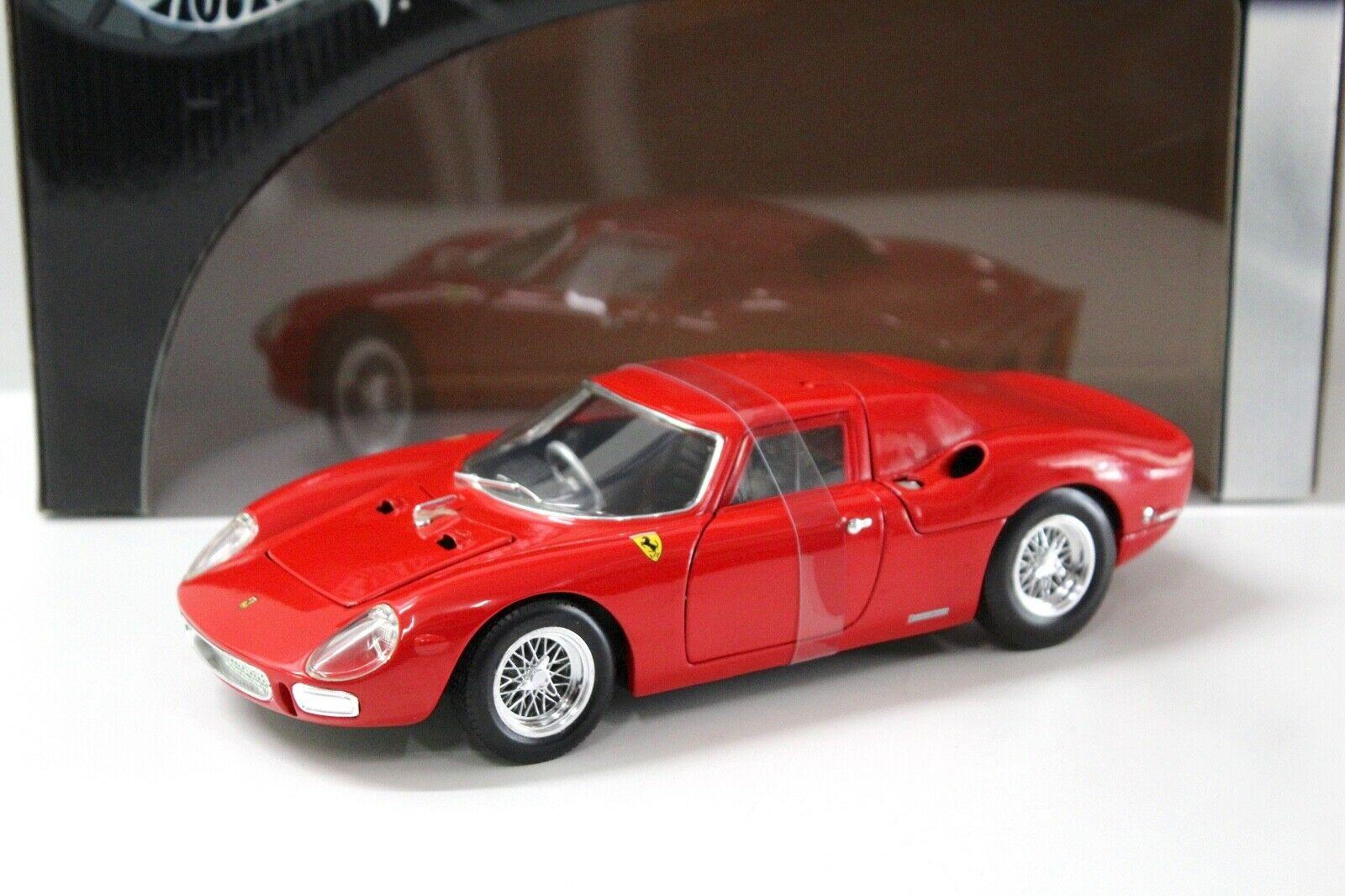 1:18 Hot Wheels Ferrari 250 LM Coupe red