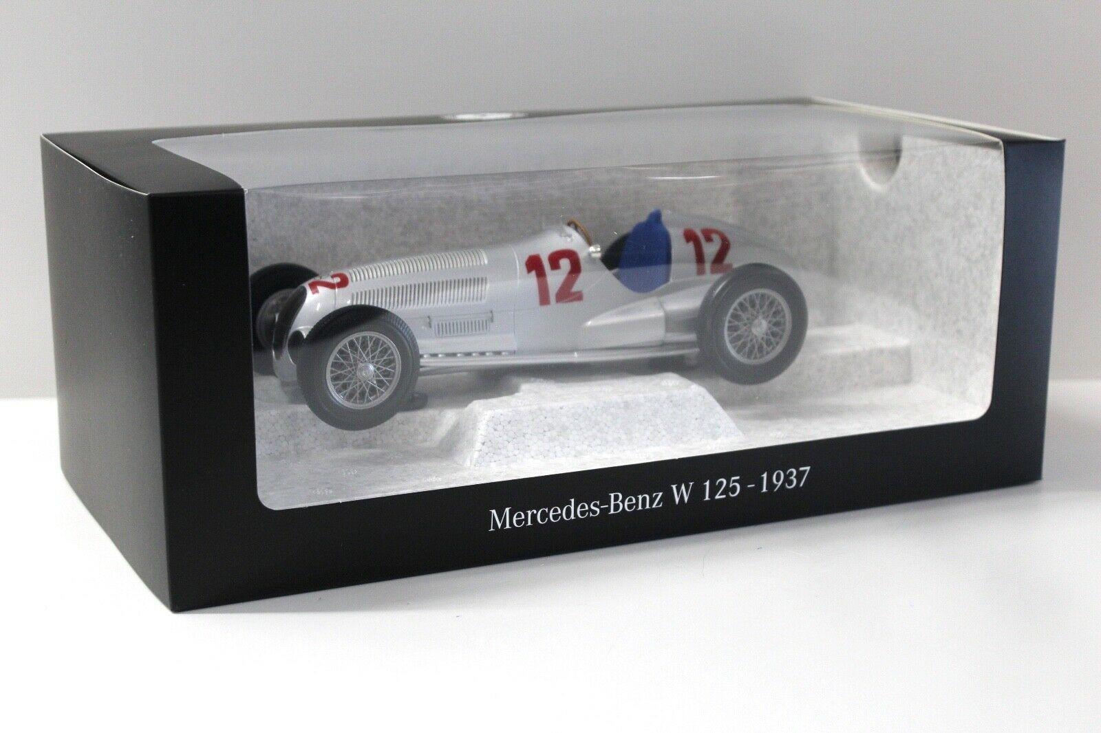 1:18 Minichamps Mercedes W125 Silberpfeil GP Deutschland DEALER VERSION