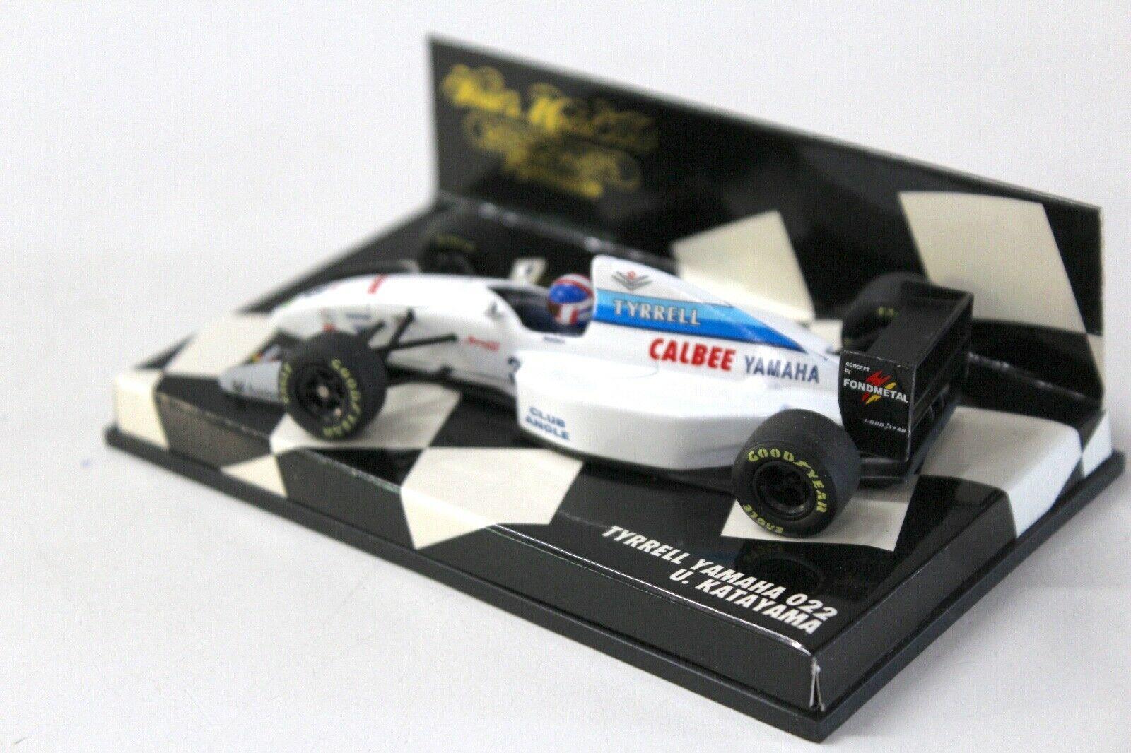 1:43 Minichamps Tyrrell Yamaha 022 U.Katayama #3
