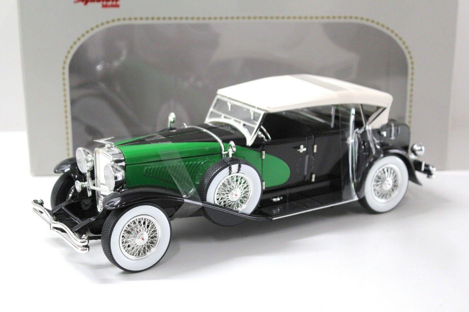 1:18 Signature Models 1934 Duesenberg green/ black