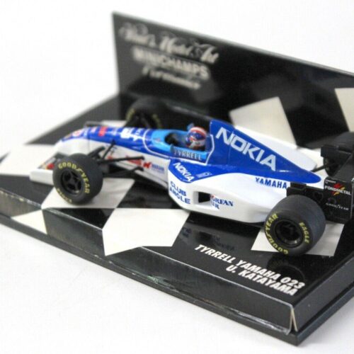 1:43 Minichamps Tyrrell Yamaha 023 U.Katayama #3