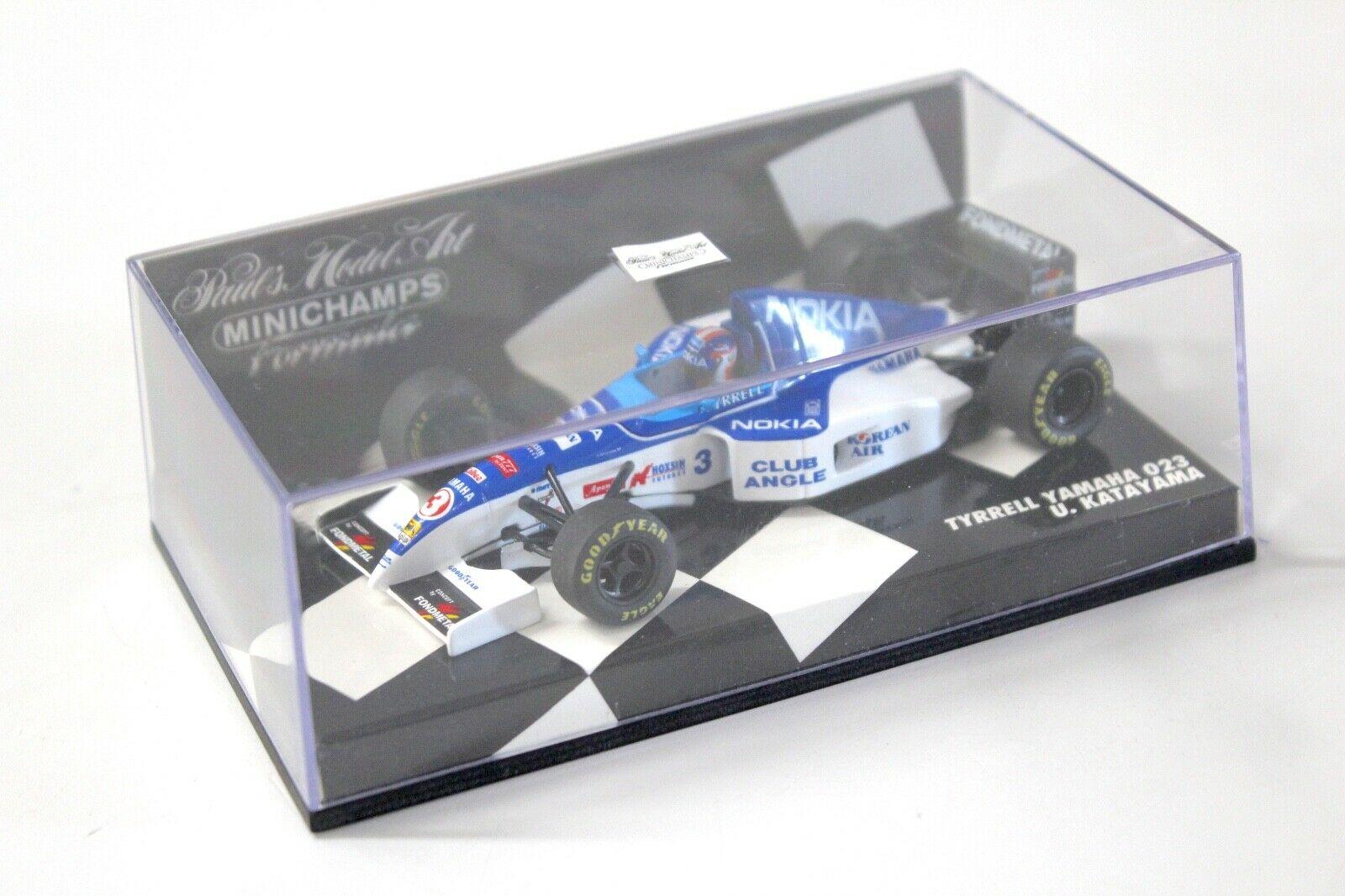 1:43 Minichamps Tyrrell Yamaha 023 U.Katayama #3