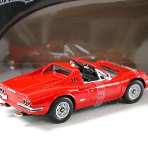 1:18 Hot Wheels Ferrari Dino 246 GTS red