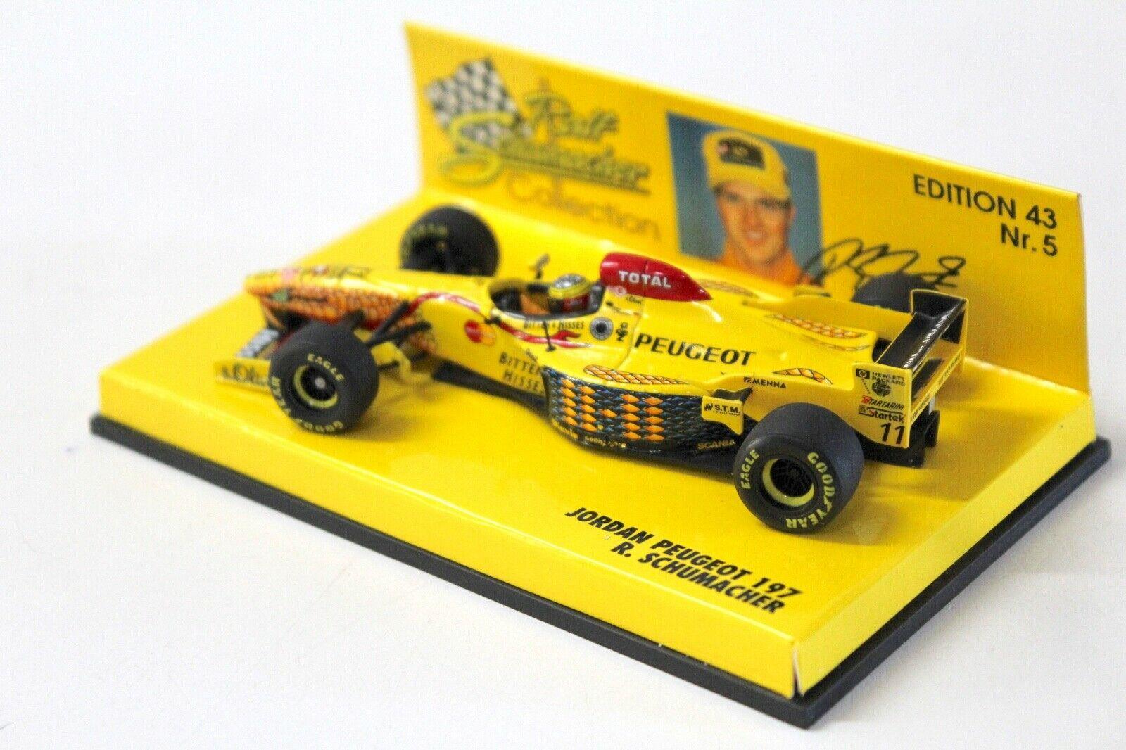 1:43 Minichamps F1 Jordan Peugeot 197 R.Schumacher #11